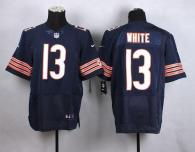 Nike Bears -13 Kevin White Navy Blue Team Color Men's Stitched NFL Elite Jersey