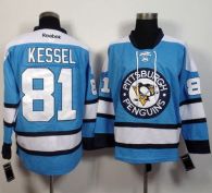Pittsburgh Penguins -81 Phil Kessel Light Blue Alternate Stitched NHL Jersey