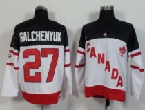 Olympic CA 27 Alex Galchenyuk White 100th Anniversary Stitched NHL Jersey
