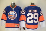 New York Islanders -29 Brock Nelson Baby Blue Stitched NHL Jersey