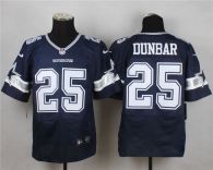 Nike Dallas Cowboys #25 Lance Dunbar Navy Blue Team Color Men's Stitched NFL Elite Jersey