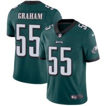 Nike Eagles -55 Brandon Graham Midnight Green Team Color Stitched NFL Vapor Untouchable Limited Jers
