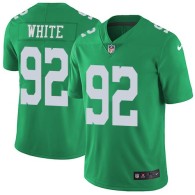 Nike Eagles -92 Reggie White Green Stitched NFL Limited Rush Jersey