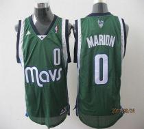 Dallas Mavericks -0 Shawn Marion Revolution 30 Green Stitched NBA Jersey