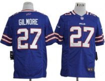 Nike Bills -27 Stephon Gilmore Royal Blue Team Color Stitched NFL Game Jersey