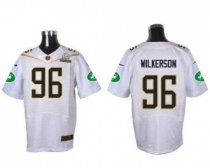Nike New York Jets -96 Muhammad Wilkerson White 2016 Pro Bowl Stitched NFL Elite Jersey