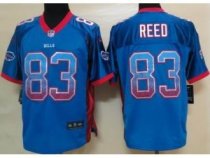 NEW Buffalo Bills 83 Andre Reed Blue Drift Fashion Elite NFL Jerseys