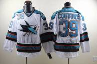 San Jose Sharks -39 Logan Couture White Stitched NHL Jersey