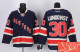 Autographed New York Rangers -30 Henrik Lundqvist Stitched Dark Blue NHL Jersey