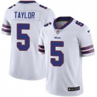 Nike Bills -5 Tyrod Taylor White Stitched NFL Vapor Untouchable Limited Jersey
