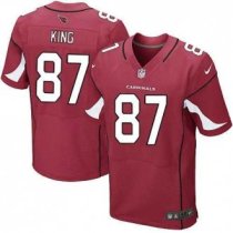 Nike Arizona Cardinals -87 King Jersey Red Elite Home Jersey