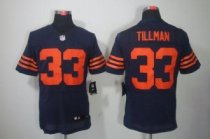 Nike Bears -33 Charles Tillman Navy Blue 1940s Throwback Stitched NFL Elite Jersey