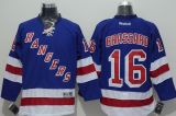 New York Rangers -16 Derick Brassard Blue Stitched NHL Jersey