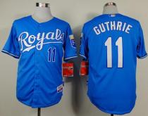 Kansas City Royals -11 Jeremy Guthrie Light Blue Alternate Cool Base Stitched MLB Jersey