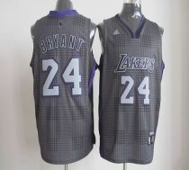 Los Angeles Lakers -24 Kobe Bryant Black Rhythm Fashion Stitched NBA Jersey