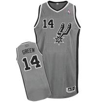 San Antonio Spurs -14 Danny Green Grey Alternate Stitched NBA Jersey