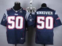 Nike New England Patriots -50 Rob Ninkovich Navy Blue Team Color Super Bowl XLIX Mens Stitched NFL E