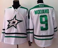 Dallas Stars -9 Mike Modano New White Stitched NHL Jersey