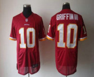Nike Redskins -10 Robert Griffin III Burgundy Red Team Color Stitched NFL Elite Jersey