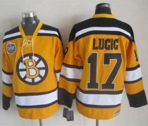 Boston Bruins -17 Milan Lucic Yellow Winter Classic CCM Throwback Stitched NHL Jersey