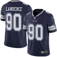 Nike Cowboys -90 Demarcus Lawrence Navy Blue Team Color Stitched NFL Vapor Untouchable Limited Jerse