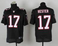 Nike Falcons -17 Devin Hester Black Alternate Men's Stitched NFL Elite Jersey