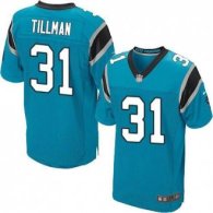 Nike Carolina Panthers -31 Charles Tillman Blue Alternate Stitched NFL Elite Jersey