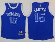Toronto Raptors -15 Vince Carter Light Blue Throwback Stitched NBA Jersey