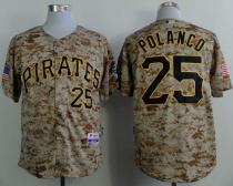 Pittsburgh Pirates #25 Gregory Polanco Camo Alternate Cool Base Stitched MLB Jersey