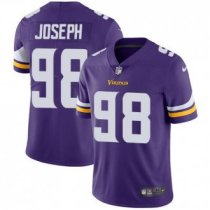 Nike Vikings -98 Linval Joseph Purple Team Color Stitched NFL Vapor Untouchable Limited Jersey