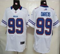 Nike Bills -99 Marcell Dareus White Stitched NFL Elite Jersey