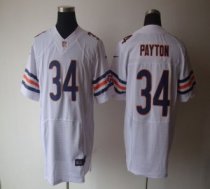 Nike Bears -34 Walter Payton White Stitched NFL Elite Jersey