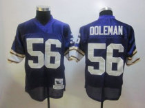 Mitchell And Ness Vikings -56 Chris Doleman Purple Stitched Throwback NFL Jersey