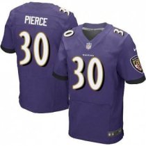 Nike Baltimore Ravens -30 Bernard Pierce Purple Team Color NFL New Elite Jersey