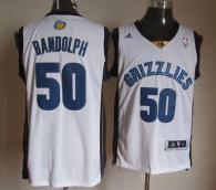 Memphis Grizzlies -50 Zach Randolph Revolution 30 White Stitched NBA Jersey