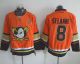Anaheim Ducks -8 Teemu Selanne Orange Alternate Stitched NHL Jersey