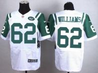 Nike New York Jets -62 Leonard Williams White Men's Stitched NFL Elite Jersey