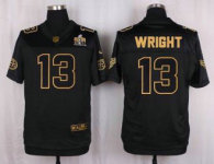 Nike Tennessee Titans -13 Kendall Wright Black Stitched NFL Elite Pro Line Gold Collection Jersey