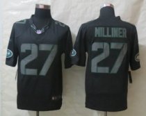 New Nike New York Jets 27 Milliner Impact Limited Black Jerseys