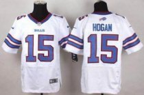 Nike Buffalo Bills -15 Chris Hogan White Stitched NFL New Elite Jersey
