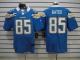 Nike San Diego Chargers #85 Antonio Gates Electric Blue Alternate With C Patch Men‘s Stitched NFL El