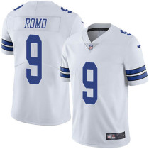 Nike Cowboys -9 Tony Romo White Stitched NFL Vapor Untouchable Limited Jersey