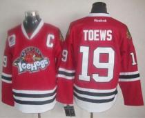 Chicago Blackhawks -19 Jonathan Toews Red Ice Hogs Stitched NHL Jersey
