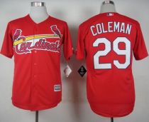 St Louis Cardinals #29 Vince Coleman Red Cool Base Stitched MLB Jersey