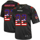 Nike Tampa Bay Buccaneers -22 Doug Martin Black NFL Elite USA Flag Fashion Jersey