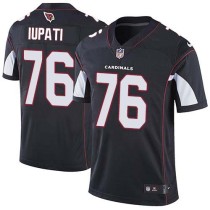 Nike Cardinals -76 Mike Iupati Black Alternate Stitched NFL Vapor Untouchable Limited Jersey