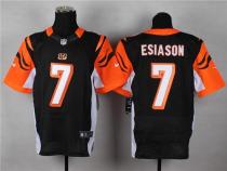 Nike Bengals -7 Boomer Esiason Black Team Color Men's Stitched NFL Elite Jersey