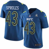 Nike Eagles -43 Darren Sproles Navy Stitched NFL Limited NFC 2017 Pro Bowl Jersey