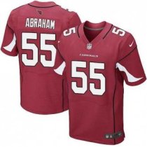 Nike Arizona Cardinals -55 Abraham Jersey Red Elite Home Jersey