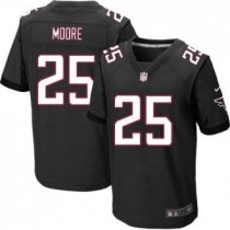 Nike Atlanta Falcons 25 William Moore Black Alternate Stitched NFL Elite Jersey